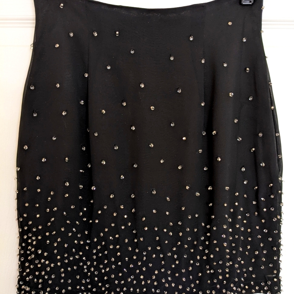 NWOT Vivienne Tam beaded skirt